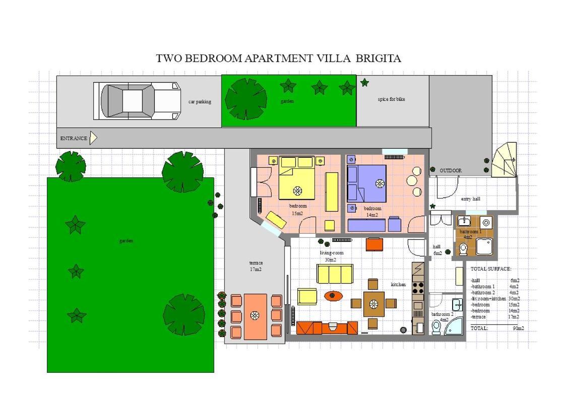 Apartments Villa Brigita Rovinj Ngoại thất bức ảnh